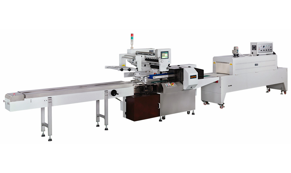 Vertical Sealed Shrink Packaging Horizontal Flow Wrapper High quality